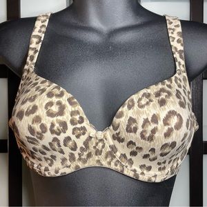 Victoria’s Secret Leopard Print Bra | 34B